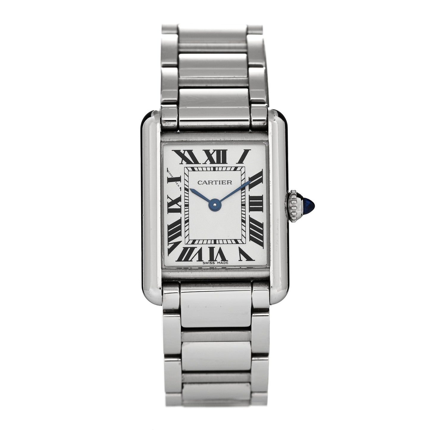 Stainless Steel 22mm Tank Must Quartz Watch