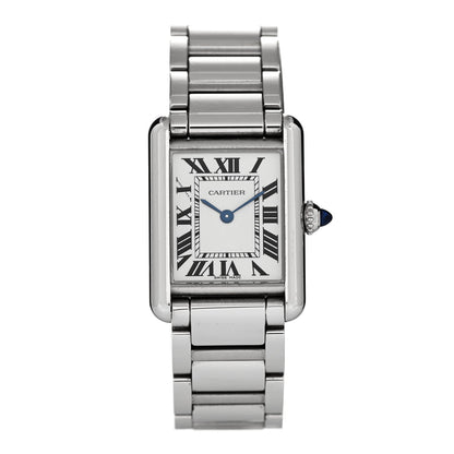 Stainless Steel 22mm Tank Must Quartz Watch
