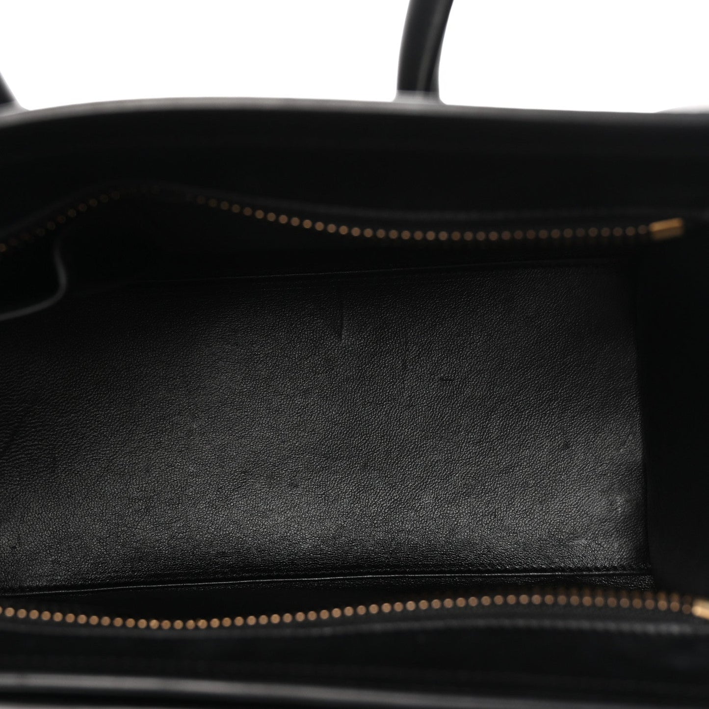 Smooth Calfskin Micro Luggage Black
