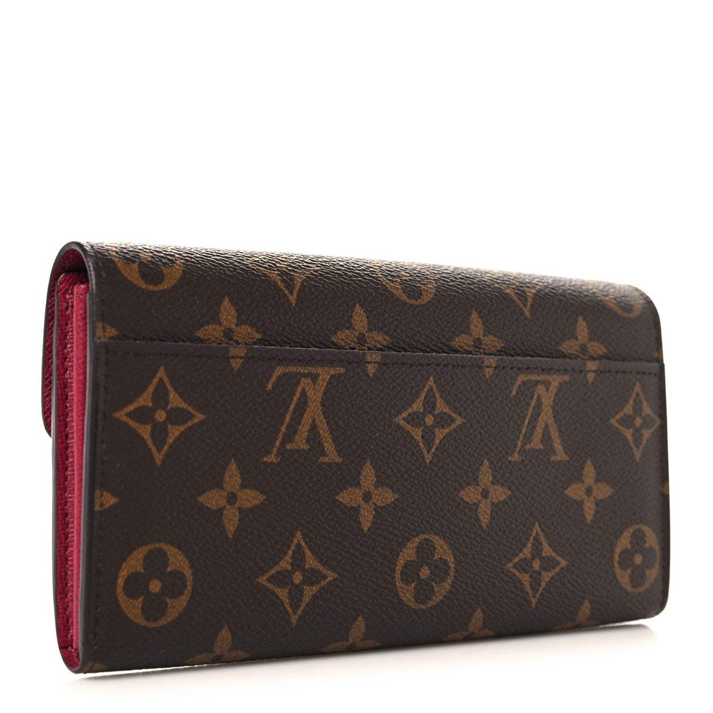 Monogram Sarah Wallet NM Fuchsia