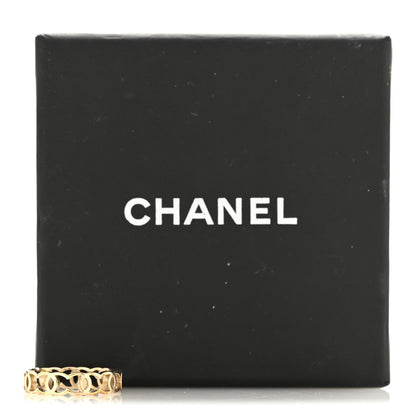 Metal CC Ring 52 6 Gold