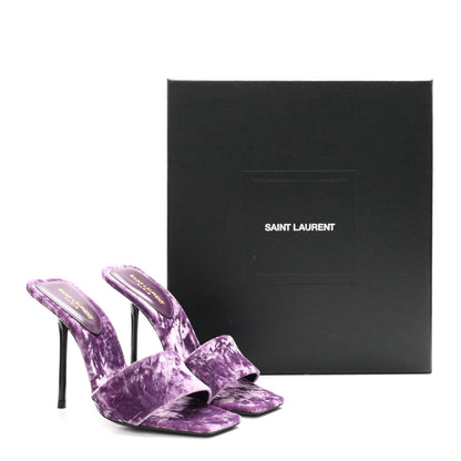 Velvet Baliqua 105 Mule Sandals 36 Malva
