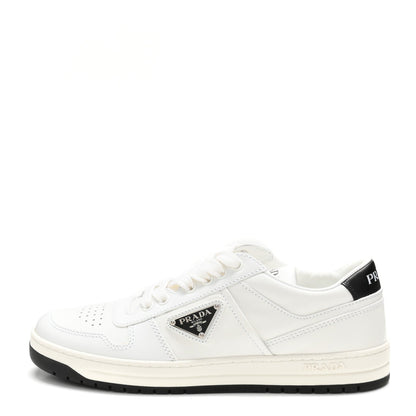 Vitello Rois Triangle Womens Downtown Low Top 30mm Sneakers 38.5 White Black