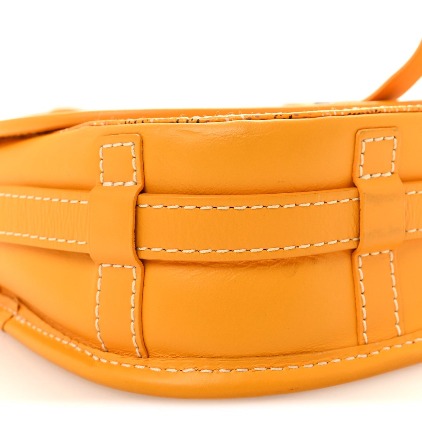Goyardine Belvedere II PM Messenger Bag Yellow
