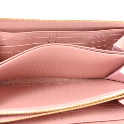 Damier Azur Zippy Wallet Rose Ballerine