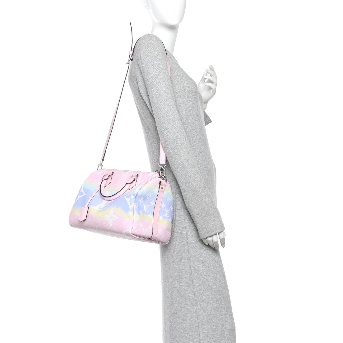 Monogram Escale Speedy Bandouliere 30 Pastel