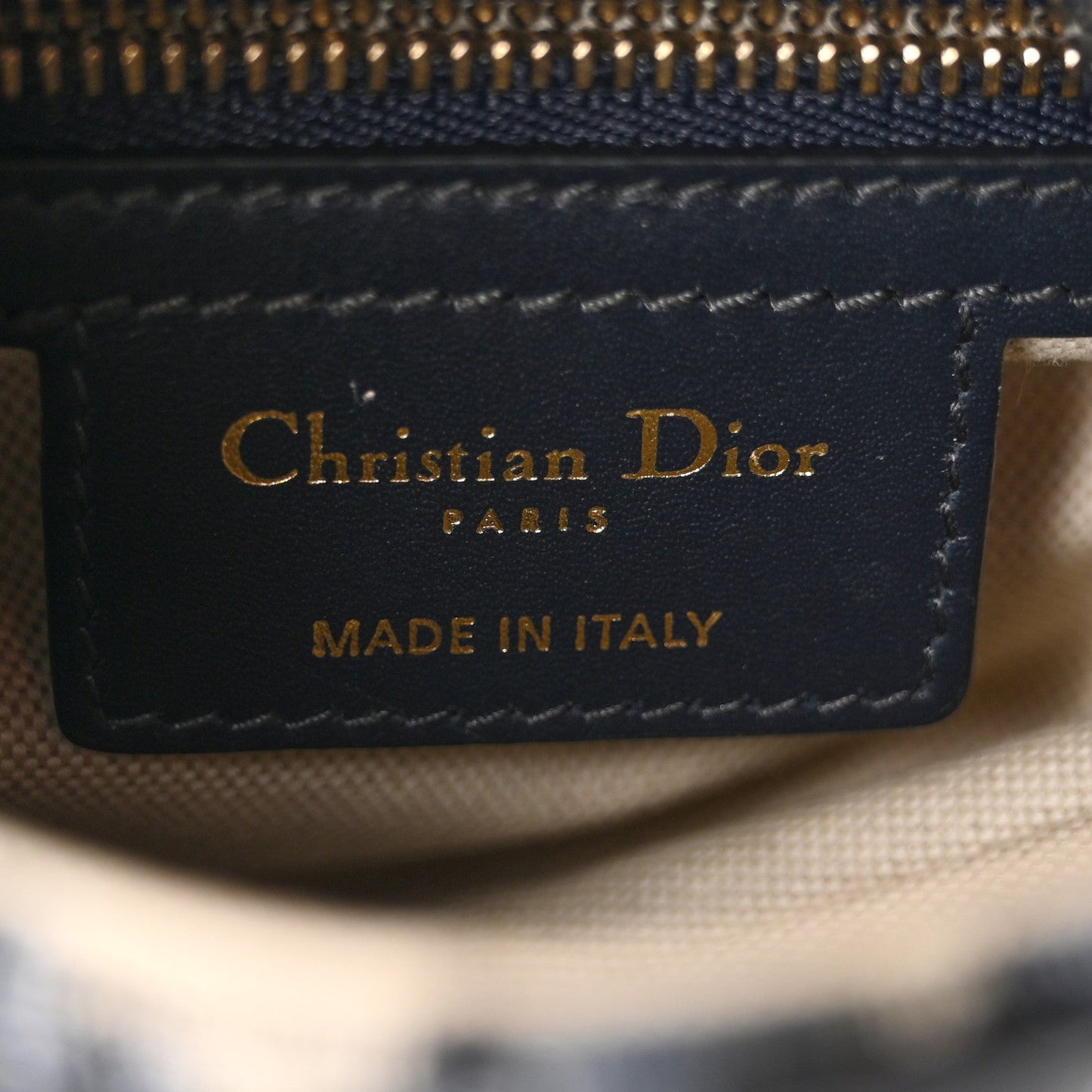 Oblique Saddle Bag Blue