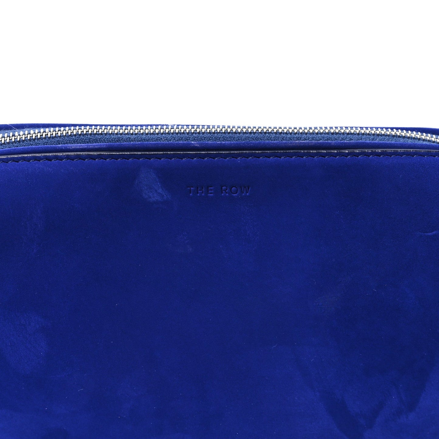 Nubuck Small Morgan Shoulder Bag Cobalt