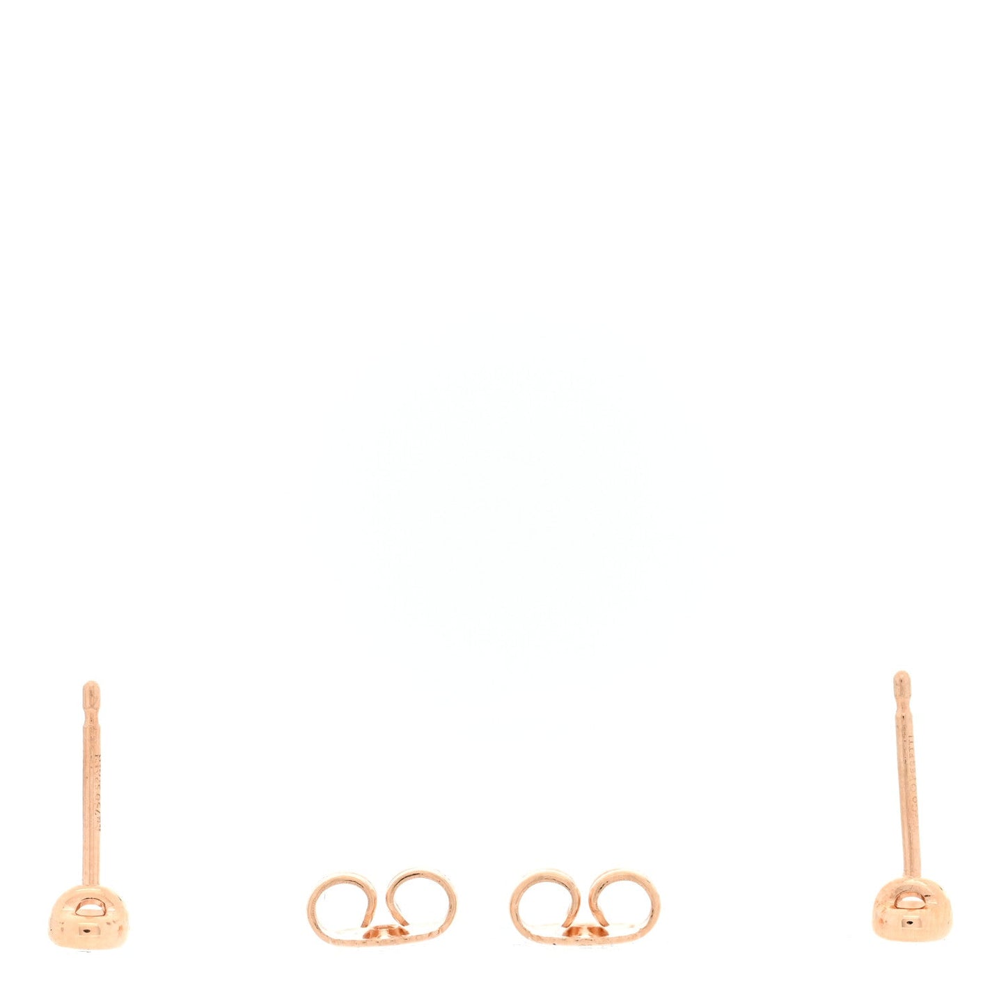 18K Rose Gold Diamond Elsa Peretti Diamonds by the Yard Necklace and Earrings Set